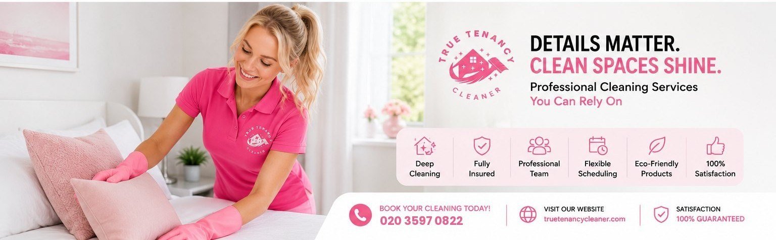 Details matter. Clean spaces shine. Professional cleaning services you can rely on.