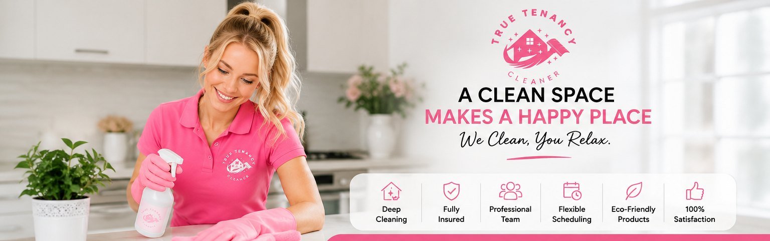 A clean space makes a happy place — We clean, you relax.
